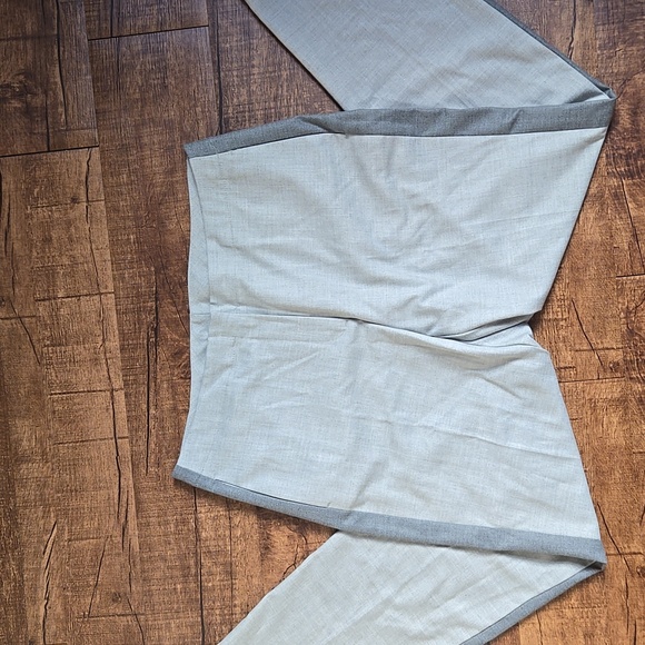 J. Jill Heather Gray Tuxedo Pants 12 NWT – Modern Tailored Classic Quiet Luxury - Picture 2 of 5